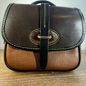 Dooney & Bourke Vintage Y2K Christina Two Tone Adjustable Crossbody